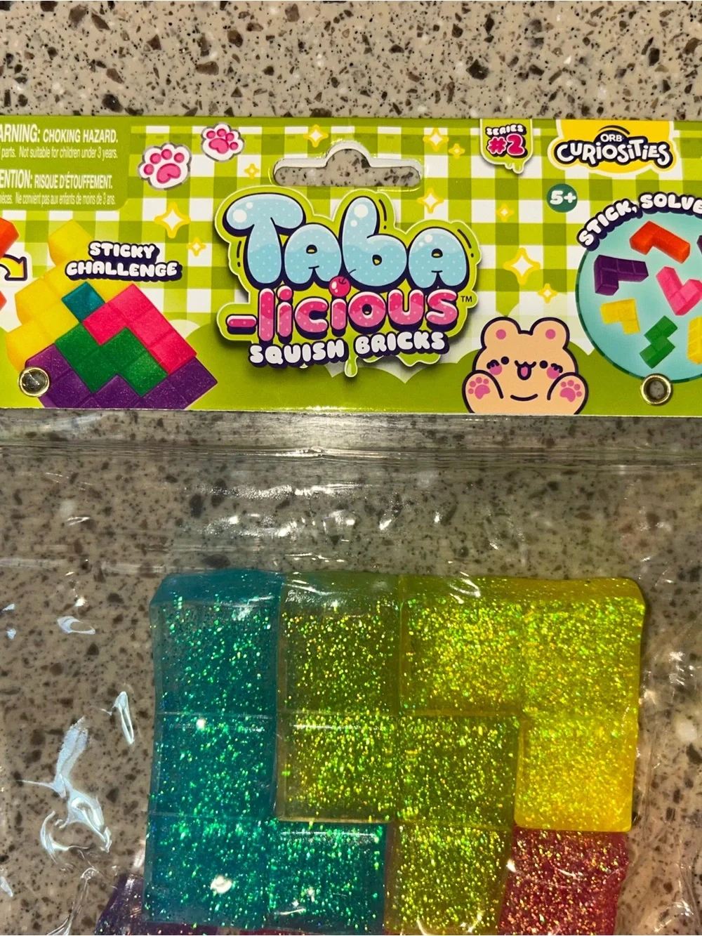 Taba-Licious Squish Bricks + Rainbow Taba Mochi Bundle